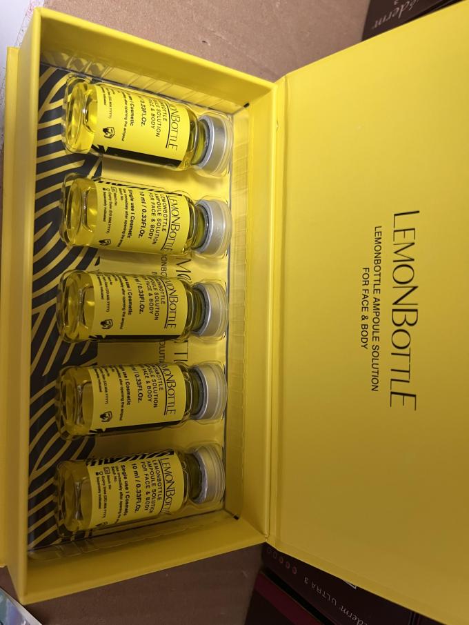 10ml Lemon Bottle Lipolytic Injection for Effective Fat Reduction