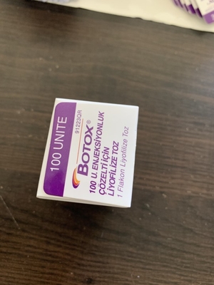 Allergan  1x100iu Botulium Toxin Type A 1 Vial / Box