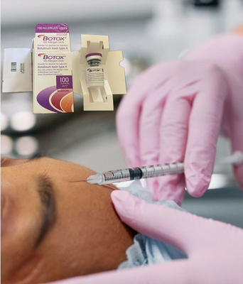 Wrinkle Removal Botulinum Toxin  100 Allergan Units For Face Lift Injection