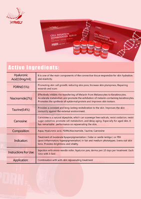 Hyamely Skin Regeneration Stimulate Collagen PDRN Serum Transparent Liquid