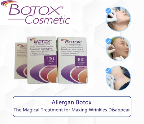 High Purity  Allergan Botulinum For Forehead Wrinkle Powder 100 Units Type A