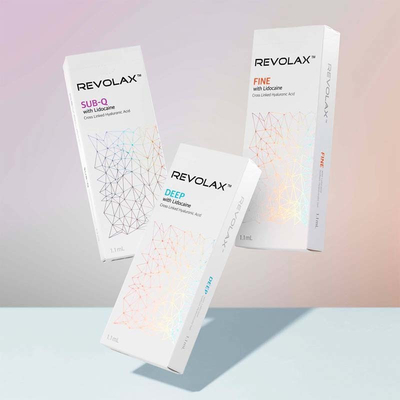 Revolax 1.1ml Hyaluronic Acid Dermal Filler Fine Deep Subq For Smoothing And Filling