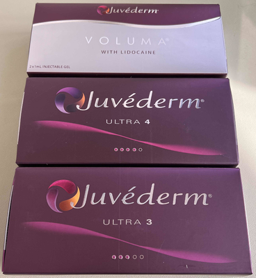 Cross Linked Juvederm Injectable Hyaluronic Acid Filler For Lips Skin Care