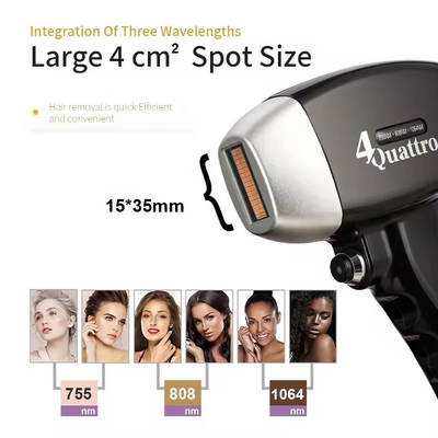 Custom Epilator Painless Hair Removal Permanent 808nm Diode Laser Hair Removal System Body Hair Removal