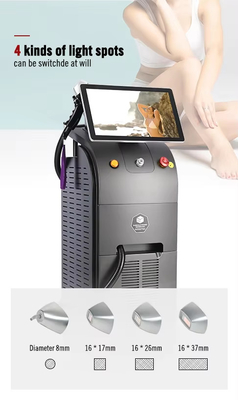 Professional 755nm 808nm 1064nm Diode Laser Hair Removal Machine 3 Wave Length Hair Removal