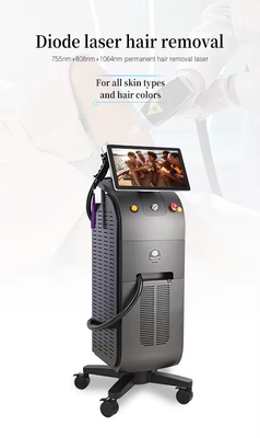 Professional Laser Hair Removal Machine for Face and Body with Skin Cooling Feature