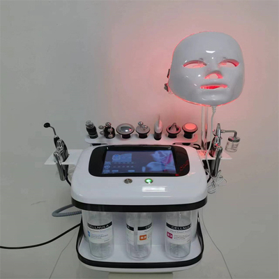 11 In 1 Multifunctional Hydra Dermabrasion Facial Machine Black Pearl Cleaning Face Skin Care Device