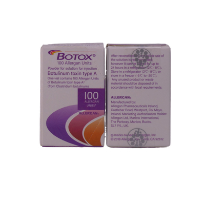 Anti Wrinkle Botulinum Toxin Allergan Botulax Dy'sport 100IU 150iu  Injections 