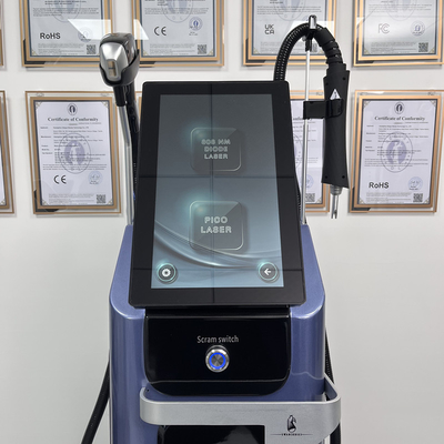 2 In 1 Laser Tattoo Removal Machine Laser Eyebrow Removal Equipment With 15.6 Inches Screen