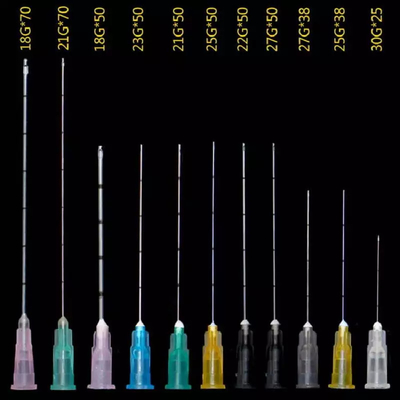 23G Disposable Beauty Hyaluronic Acid Blunt Needle Injection Needle