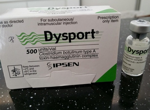 Cosmetic Dysport 500 Units Botulinum Toxin 500 IU Powder For Injection