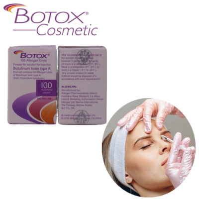 Botox Allergan 100IU Abbive Botox Clostridium Botulinum Toxin to Remove Facial Lines