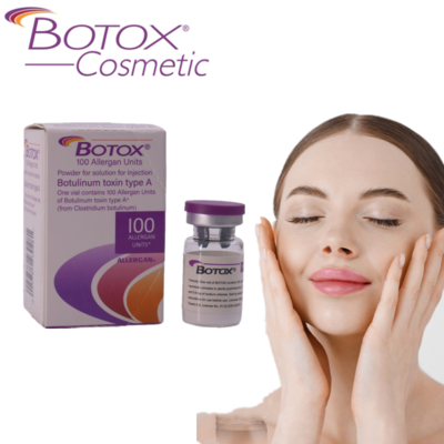 Allergan Botox 100IU Botulinum Toxin with 3 Years Shelf Life and 4-8 Months Duration