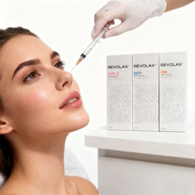 Revolax 1.1ml Deep Lip Filler Cross-Linked Gel Hyaluronic Acid Injection Lips Dermal Filler