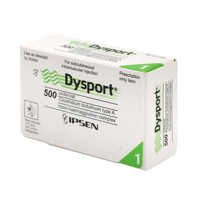 Dysport 500IU Injections Botulinum Toxin Allergan Botulax-Smooth Fine Lines and Wrinkles