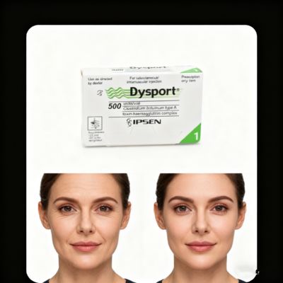 Botulinum Toxin 500U Dysport Reduce Facial Wrinkles and Restore the Skin's Smoothness
