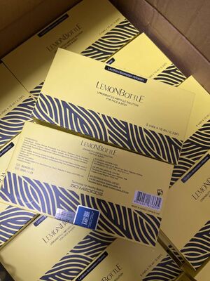 Lemon Bottle Fat Dissolver 10ml  Fat Dissolving Solution for Loss Weight