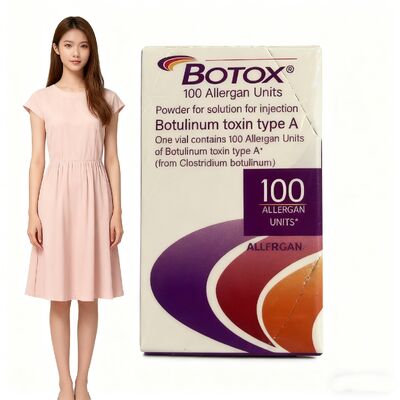 Botox Allergan Injection Toxin 100u Medical-Grade Anti-Aging Target Dynamic Facial Wrinkles