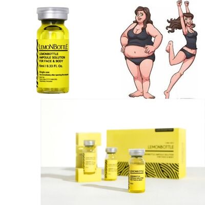 Face and Double Chin Fat Dissolver Lemon Bottle Fat Dissolving Lipolytic Solution