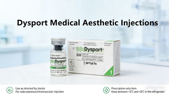Dysport 500U High Potency Injectable Botulinum Toxin Type A Long-Lasting Muscle Relaxation for Smooth