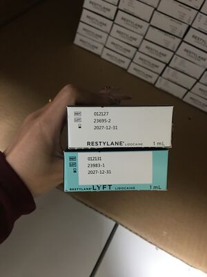 1ml Restylane Cross Linked Dermal Filler For Facial Wrinkles Correction Lips Ha Filler