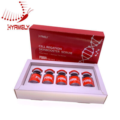 White PDRN serums 3 Ml 5 Vial box regenerative skincare solution supporting collagen synthesis and skin healing