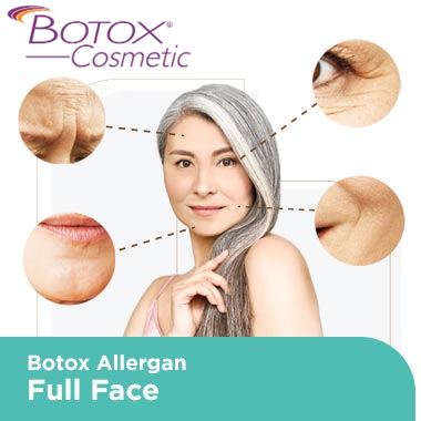 Toxin Allergan 100u Botulinum Toxin powder formulation offering wrinkle smoothing muscle relaxation and facial contouring benefits