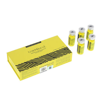Lipolytic Solution Lemon Bottle 10ml for Flat Belly Burning Tummy