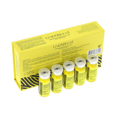 Lipolytic Solution Lemon Bottle 10ml for Flat Belly Burning Tummy
