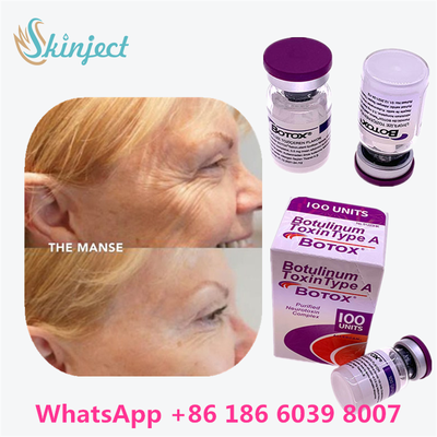 Botulinum Toxin BOTOX Cosmetic 100 Units Allergan OnabotulinumtoxinA for Facial Wrinkles