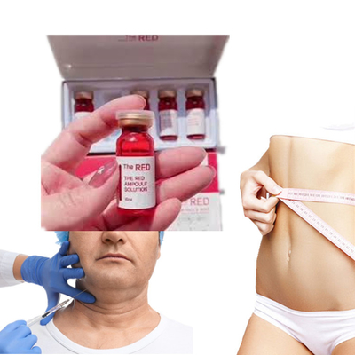 5x10ml Red Phosphatidylcholine Lipolysis Fat Dissolving Injections