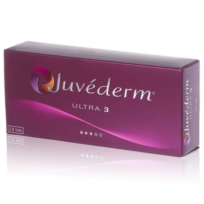 Ultra3 Injectable Hyaluronic Acid Gel Juvederm Dermal Filler For Lips Filling
