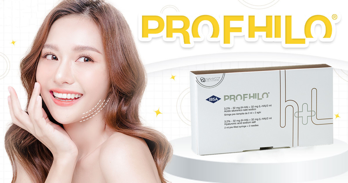 2ml Cross Linked Dermal Filler PROFHILO Anti Aging Skin Treatment Face White Effective For Skin Rejuvenation