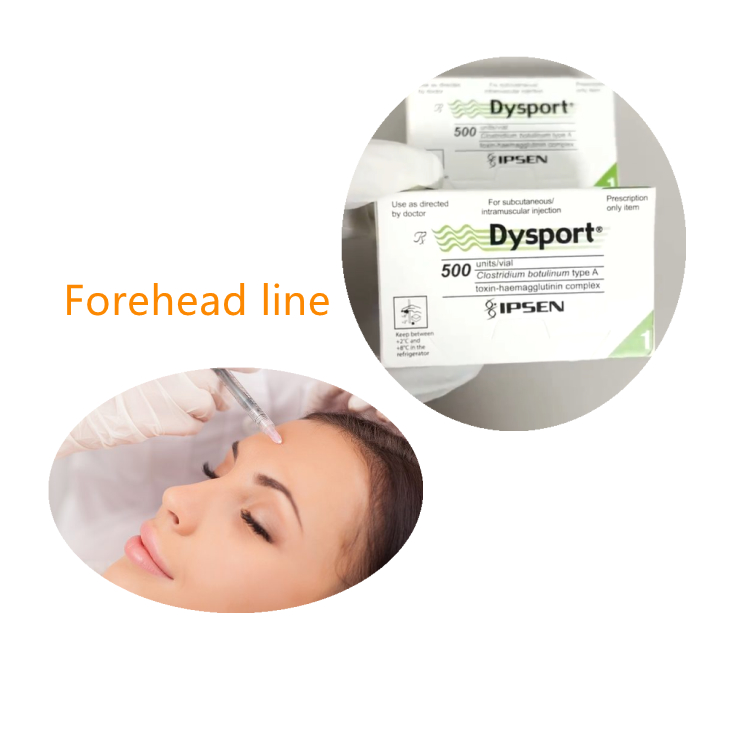 Dysport Type A 500 Unit/Vial Injectable Remove Deep Wrinkles 	Botulinum Toxin