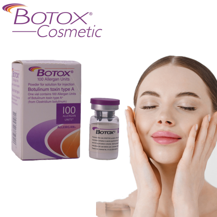 Allergan Botox 100IU Botulinum Toxin with 3 Years Shelf Life and 4-8 Months Duration