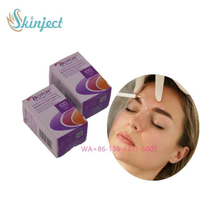 Allergan Botox 100IU Injectable for Wrinkle Reduction Forehead Lines Botulinum Toxin Treatment for Smooth