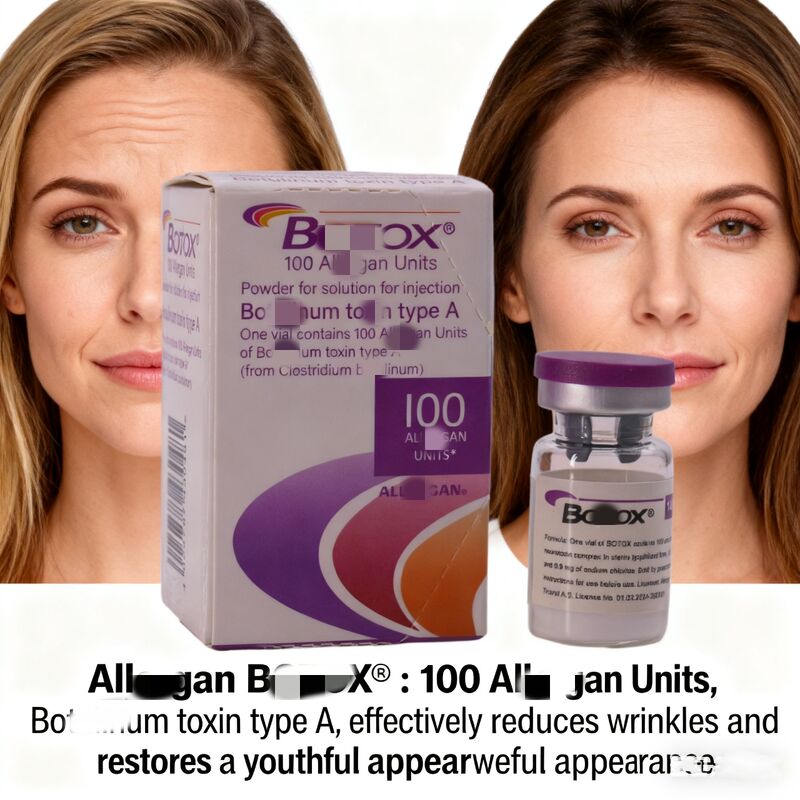 Botox Injectable Remove Wrinkles Botulinum Toxin 100 unit Allergan Botox Facial Areas for Treatments