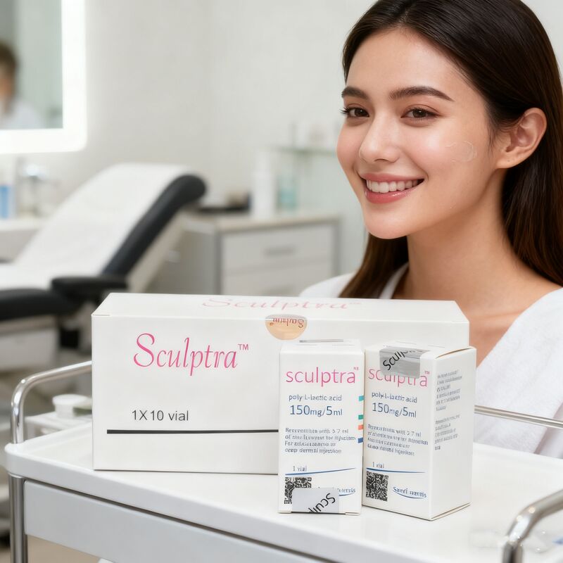 PLLA 150mg PLLA Stimulates Natural Collagen Production for Face Add Volume For Cheeks