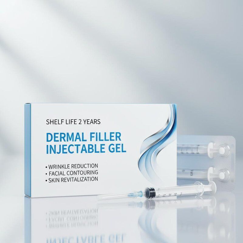 Shelf life 2 years dermal filler injectable gel designed for wrinkle reduction facial contouring and skin revitalization