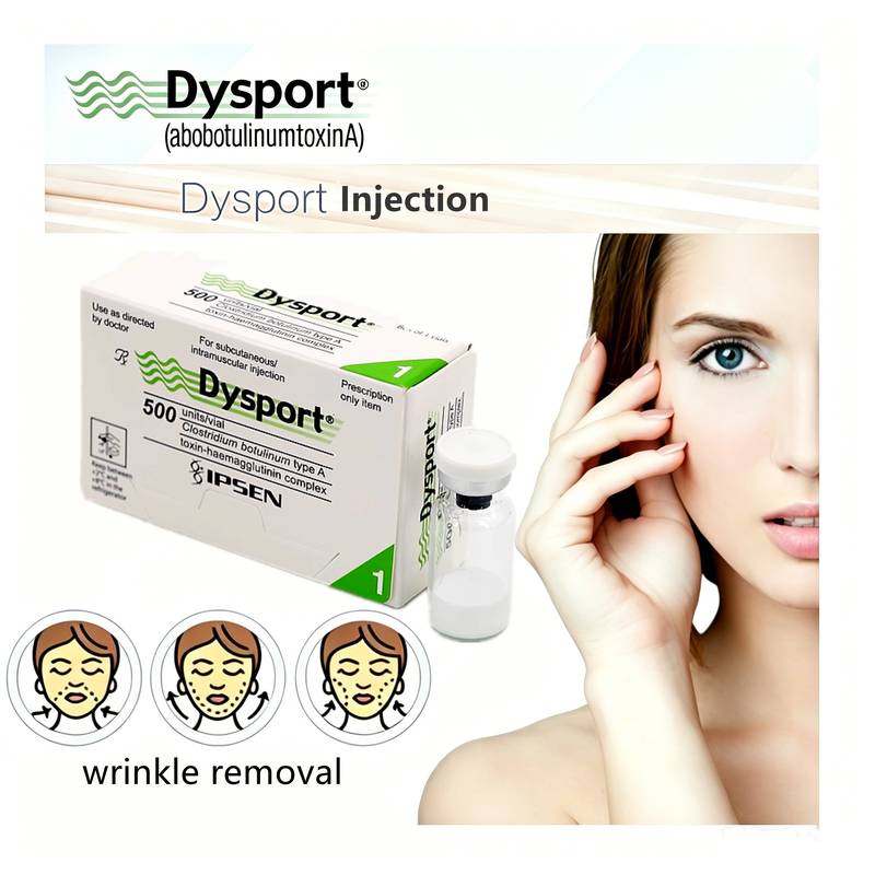 Medical Grade Dysport Injection Reliable Aesthetic Treatment for Face Contouring & Wrinkle Removal Botulinum Toxin 500 Unit